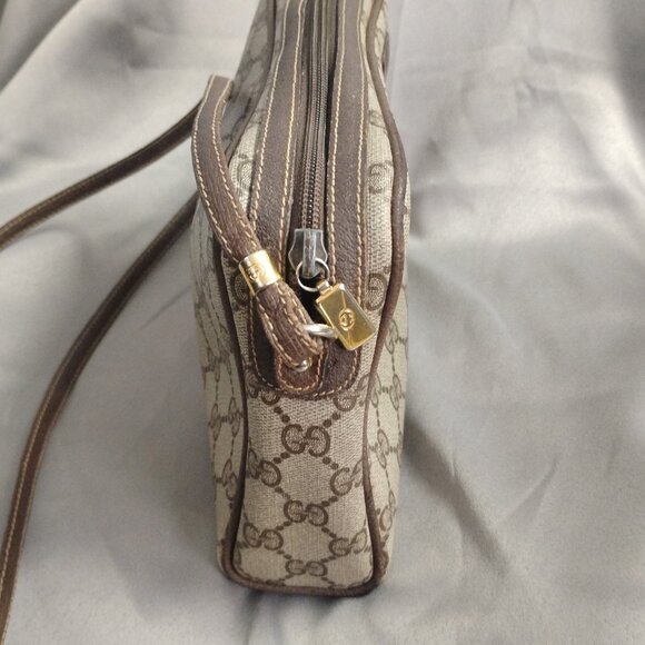 ❤️Vintage GUCCI Ophidia Web GG Supreme Crossbody Bag Purse - Picture 5 of 8